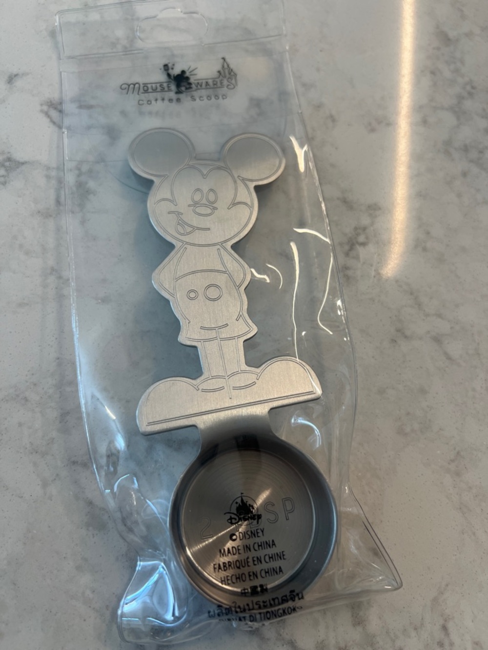 Disney Mickey Mouse coffee scooper 2 tbsp NEW unused